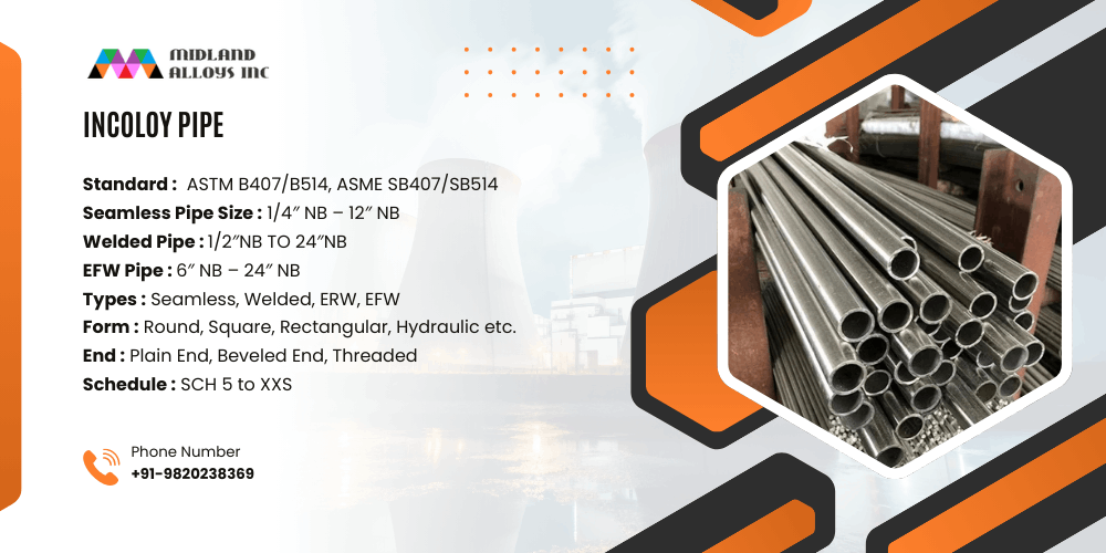 Specification Inconel Pipes