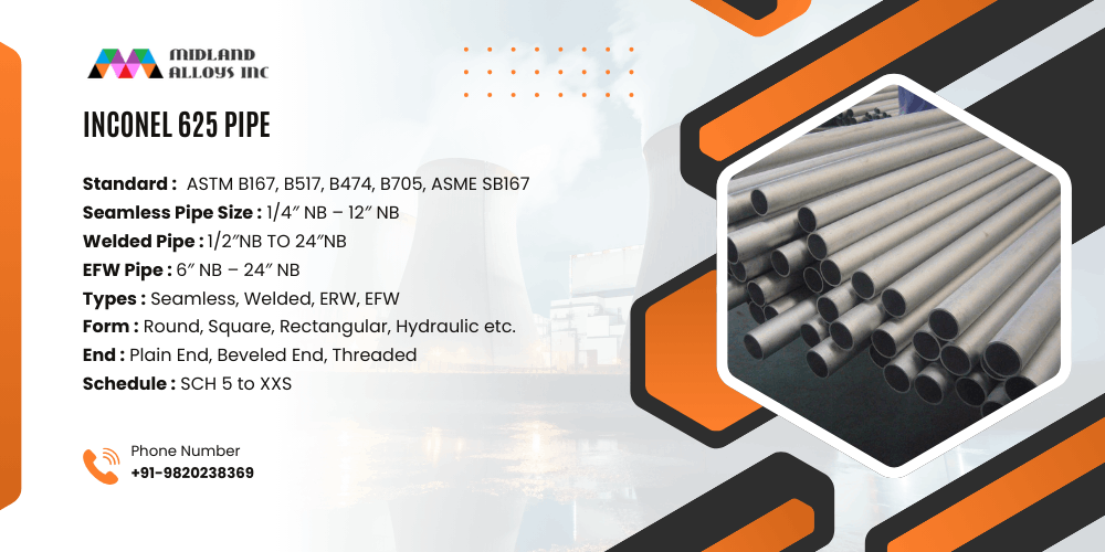 Specification Inconel 625 Pipes