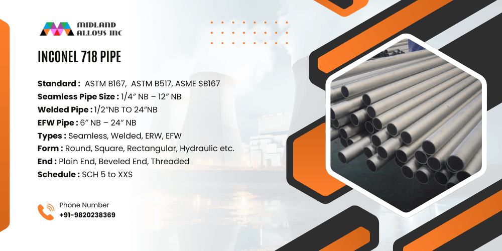 Specification Inconel 718 Pipes