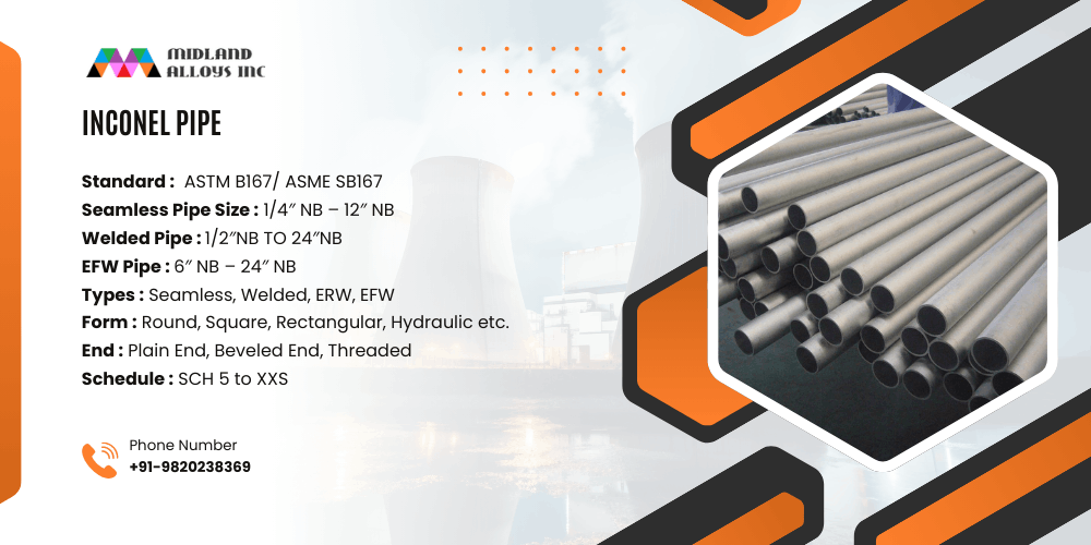 Specification Inconel Pipes