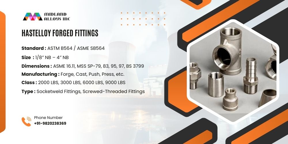 Hastelloy Forged Fittings