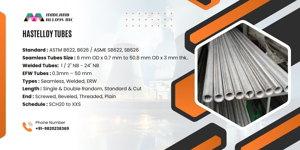 sch20 to xxs hastelloy tubes
