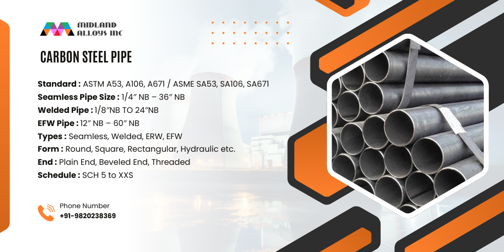 Specification Carbon Steel Pipe