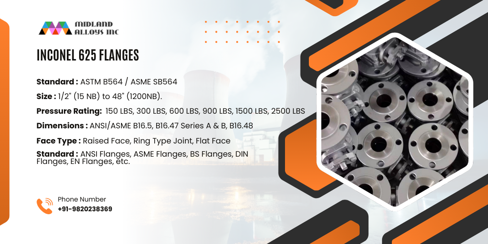 Inconel 625 Flanges Specification